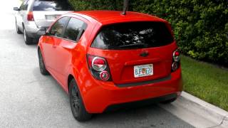 Chevy sonic 14 turbo muffler delete [upl. by Nart]