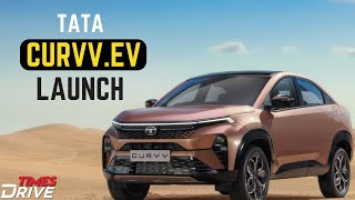 TATA CURVV amp CURVV EV Launch Live Event  Price Specifications Engine amp Battery Options [upl. by Nohsav]