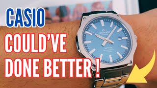 Casio Edifice EFRS108D Unboxing amp Review  Great Edifice Watch With a Bad Bracelet [upl. by Ylla]