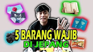 BARANG YANG WAJIB DIBAWA KE JEPANG [upl. by Fitzger412]