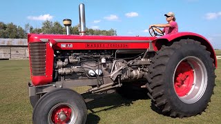 Big MUSCLE Tractor The 1963 Massey Ferguson 97 Has A VERY Unique Story About Who Actually Built It [upl. by Ansaev]