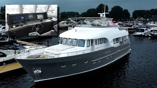 ONE OFF Explorer Yacht FOR SALE MY ‘Dutch Lion’ FULL Boat Tour [upl. by Anos711]