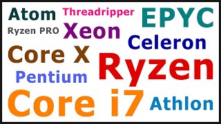 Explaining Intel amp AMD CPUs [upl. by Eenaj559]