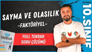 Faktöriyel Full Tekrar Soru Çözümü  10SINIF MATEMATİK MatBook  2025 [upl. by Valentin326]