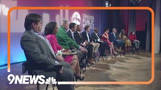 The 2nd 9NEWS Denver mayoral debate Public safety [upl. by Nerita]