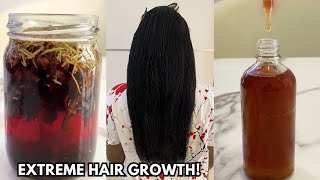 Two Ways to use HIBISCUS For Rapid HAIR GROWTH  Insane Results😱 [upl. by Alyar]