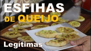 ESFIHA LEGÍTIMA DE QUEIJO  ESFIHAS TRADICIONAIS SÍRIAS E LIBANESAS [upl. by Remington]