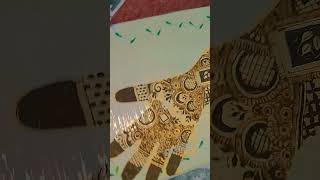 art viralvideo viralshort new newpost mehndi henna hennadesgin hennaart [upl. by Otir911]