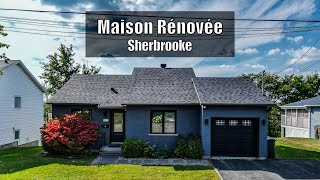 Maison rénovée à Sherbrooke  3550 Rue La Vérendrye [upl. by Sarette]