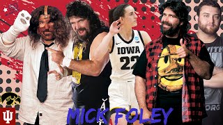 WWE Hall of Famer Mick Foley talks Caitlin Clark Indianas Assembly Hall OVW WWE career more [upl. by Hamlet]