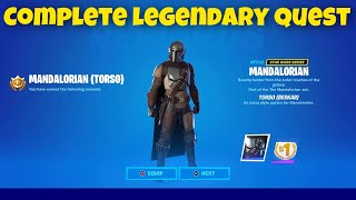 How To Unlock the Mandalorian Torso Beskar  Complete a Legendary Quest in Fortnite [upl. by Marja996]