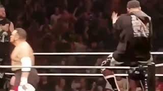 Sami Zayn Dancing Samoa Joe Theme Song [upl. by Jenne]