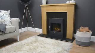 Adam Chessington with Adam Oslo Inset Stove [upl. by Sakmar644]