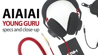 AIAIAI Young Guru Preset Headphones Specs and Closeup  TMA 1 Studio [upl. by Ellekcim579]