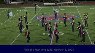 Richland Marching Band October 4 2024 [upl. by Dinsmore]