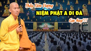 Niệm Phật A DI ĐÀ 6 CHỮ cực hay tại CHÙA HOẰNG PHÁP  THẦY TÂM VƯỢNG [upl. by Rachaba563]