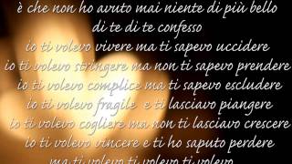 Marco Masini  Video Lyrics  Io ti volevo [upl. by Jegger]