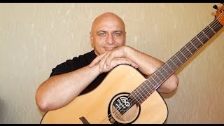 Iseinu Vytautas Kernagis Gitaros pamokos akordai Cover Lag T66D [upl. by Lomasi]