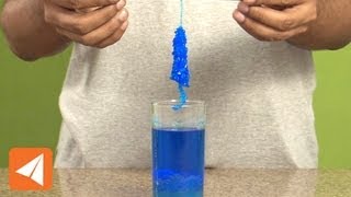 Copper sulphate crystallization  Crystallisation  Chemistry [upl. by Yam]