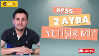 KPSS Konuları Kısa Zamanda Yetişir Mi [upl. by Chapa]