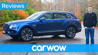 Bentley Bentayga SUV 2018 indepth review  carwow Reviews [upl. by Idalla]