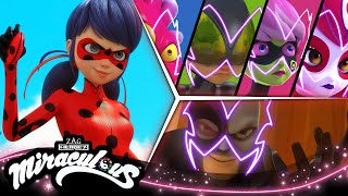 MIRACULOUS  🐞 AKUMATIZADO  Compilación 1 😈  Temporada 4  Las Aventuras de Ladybug [upl. by Geraint]