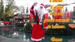 Citation message de Bonne Heureuse Année 2024 du Père Noël à offrir [upl. by Imuy]