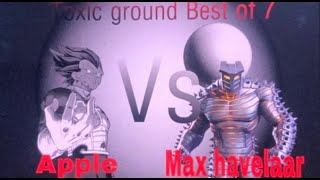 Apple vs max havelaar Toxic tourney  MCOC [upl. by Aitnic]