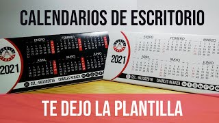 como hacer CALENDARIO de ESCRITORIO con impresora casera y PAPEL COUCHE GRUESO [upl. by Andeee]