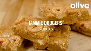 How to make Jammie Dodgers blondies [upl. by Cusack854]