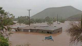 🌀Floods Today As Hurricane Kay Hits Baja California Sur Mexico 🇲🇽 September 8 2022 Huracán lluvia [upl. by Ardnaeel228]