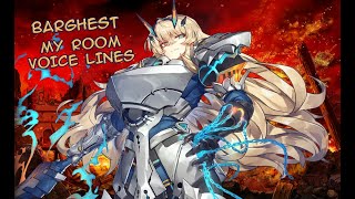 【FGO】Barghest My Room Voice Lines PostAvalon Le Fae ver ENG [upl. by Melinda]