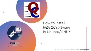 How to install FASTQC software in LINUX  UBUNTU [upl. by Imij]