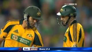 David Hussey 88 44 not out vs South Africa [upl. by Eylatan]