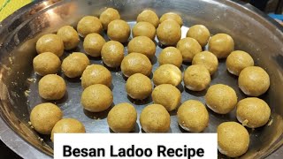 Besan Ladoo Recipe  Diwali Special Recipe How To Make Besan LadooBest Ladoo Recipe shwetanaik [upl. by Hesketh]