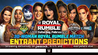 WWE Royal Rumble 2025  Womens Entry Predictions [upl. by Brewer503]