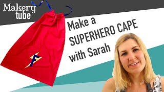 Make a Superhero Cape [upl. by Aeslehc]