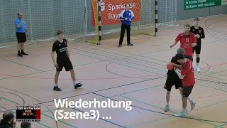 Handballregeln Hinausstellung Szene3 … [upl. by Carolynne]