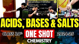 Acids Bases and Salts One Shot 202425 Science  Class 10 Chemistry NCERT CBSE  By Ashu Sir [upl. by Eselahs]