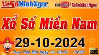 XSMN Minh Ngọc  Trực tiếp Xổ Số Miền Nam  KQXS Miền Nam ngày 29102024 KQXS Hôm Nay XSTT XSKT [upl. by Maillw889]