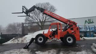 2014 SKYTRAK 10054 10000LB PNEUMATIC DIESEL TELEHANDLER STK 13964 [upl. by Thera]