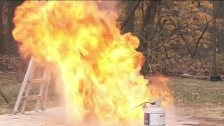 How to avoid fire dangers when frying a turkey  NBC New York [upl. by Jeffrey]