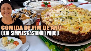 CEIA DE NATAL GASTANDO POUCO  RECEITAS DA ROSA [upl. by Akihsan]