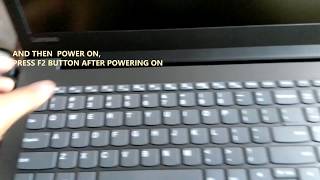 Lenovo Ideapad 320 Laptop  USB Boot amp windows 10 installation [upl. by Lilithe90]