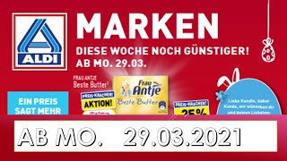 ALDI NORD Angebote ab Montag den 29032021 LIDL  ALDI  EDEKA  NEUE PRODUKTE Prospekt [upl. by Annaitsirhc]