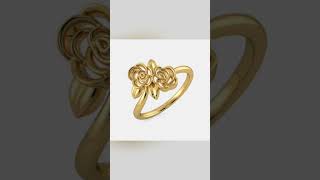 Unique ring designs।। Trendy rings।। Gold ring 💍shorts ring gold jwellery ytshorts trending [upl. by Ancilin]