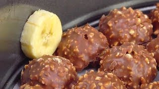 Taglia a metà 10 praline e mettile con 11 fettine di banana [upl. by Blackburn]