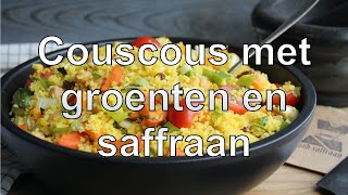 Couscous met groenten en saffraan [upl. by Hannahc904]