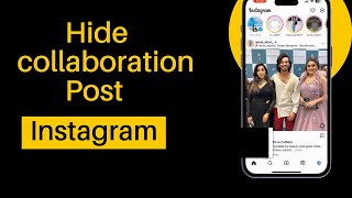 How to add Collaboration in Instagram Post RealAfter [upl. by Odom]