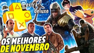 OS 10 melhores JOGOS da PS PLUS EXTRA e DELUXE OUTUBRO 2024 [upl. by Itsirhc]